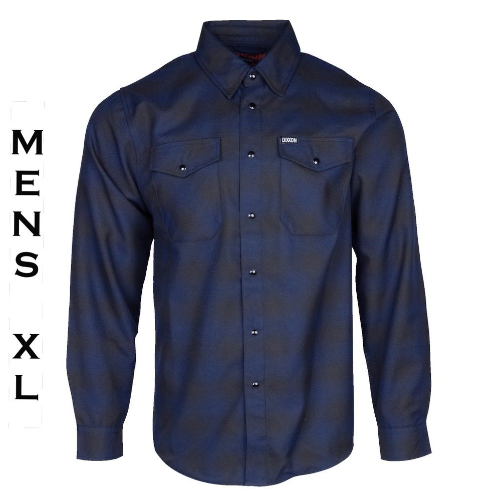 DIXXON FLANNEL - MIDNIGHT 10 YR - Men's XL